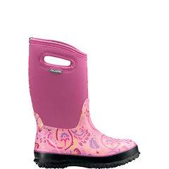   52505 pink classic high Tuscany rain, mud, snow, rubber, gum boot