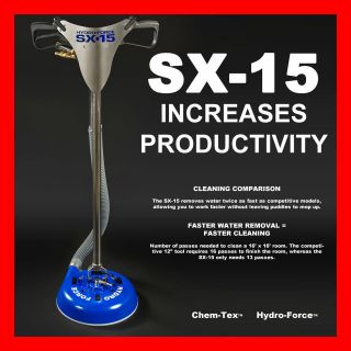  SX 15™ Hard Surface & Tile & Grout Carpet Cleaning Machine Cleaner