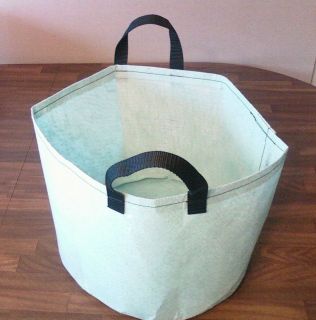 15 GALLON GROW BAG CONTAINER BREATHABLE FABRIC PLANT POT WITH HANDLES