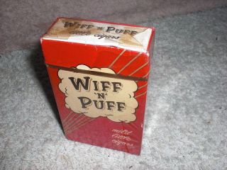 Vintage Box of Wiff n Puff Little Cigars