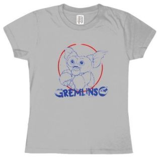 New Authentic Gremlins Gizmo Circle Juniors Tee Shirt