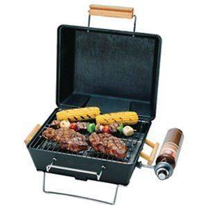   57301 Olympian 4100 Tabletop Barbeque Grill With Cast Smoker Plate NIB