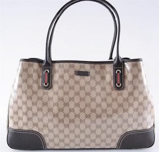   293589 LARGE CRYSTAL JOY GG GUCCISSIMA LOGO WEB PRINCY PURSE BAG TOTE