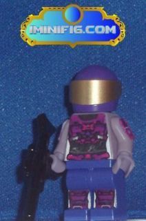 LEGO Custom minifig HALO Spartan Soldier Mark VI Purple