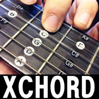 XCHORD Melody Scale Classical Guitar & Nylon Guitar Sticker   XNG