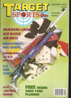 TARGET SPORTS Magazine January 2002   Hammerli AR50, Savave Mk II 