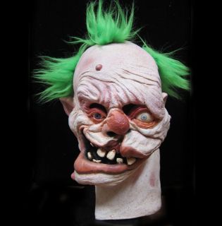 Mutant Gummo Deformed Evil Clown Adult Latex Full Head Halloween Mask