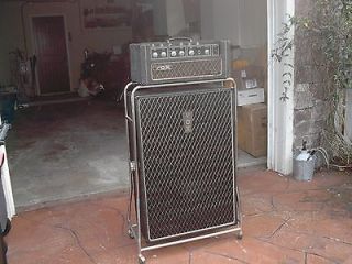 1968 British Vox Supreme with cab and trolley and 4 Celestion 