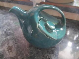 Hall  Bowling Ball Teapot in Tourqoise ~ Rare~ Vintage Collectable 