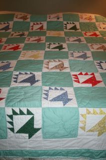 Handmade Home Made Quilt Basket Design 93 x 75