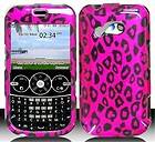   GW300 HOT PINK BLACK LEOPARD Faceplate Protector Hard Cover Phone Case