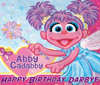 Abby Cadabby Edible Cake Image Cupcake Topper Birthday Party Favor