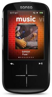 Sandisk Sansa Fuze+ Plus 8GB  Player, microSD Slot, FM Radio, 2.4 