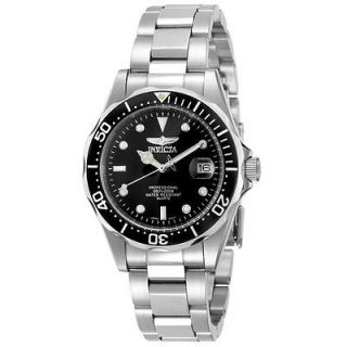 Invicta Mens 8932 Pro Diver Collection Silver Tone Watch