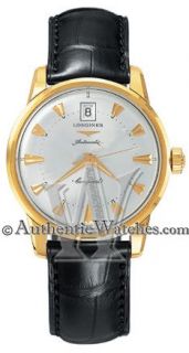   GENUINE LONGINES HERITAGE COLLECTION CONQUEST MENS WATCH L1.641.8.72.4