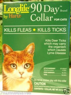 Hartz LongLife •90 Day • FLEA & TICK COLLAR for Cats
