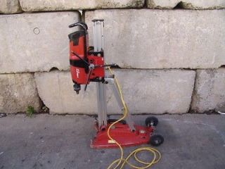 HILTI DD 200 CORE DRILL RIG WITH STAND 120V WORKS GREAT