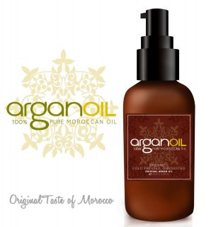 100% PURE Organic Moroccan ARGAN OIL for Skin, Body and Hair use 100ml 