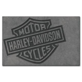   Motorcycle Bar & Shield 5 x 8 Large Area Rug   New HDL 19502