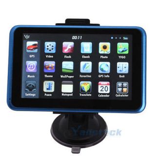 Car GPS Navigation Touch Screen FM  MP4 4GB New Map WinCE6.0
