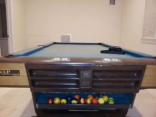 Pool table brunswick v.i.p. Eight 8 ft foot billiard stick balls cue