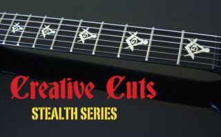 Blink 182 Tom Delonge Custom Strat Guitar Decal Inlays