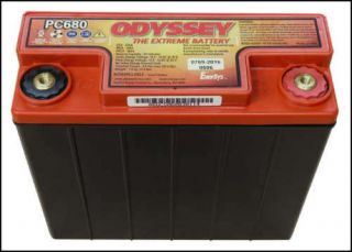 Odyssey PC680 Battery Small Race Auto Dry Cell 12V Motorcycle 2 Year 