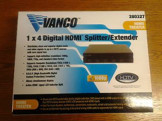 hdmi splitter 1x4 in Video Cables & Interconnects