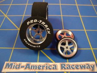 Pro Track Pro Stars Drag Tires 1 1/16 x 500 with Mid America Pro Star 