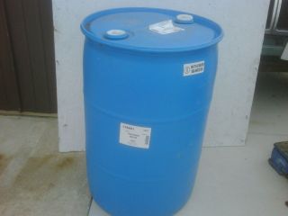 FOOD GRADE 55 gallon plastic barrel drum rain barrel bio diesel