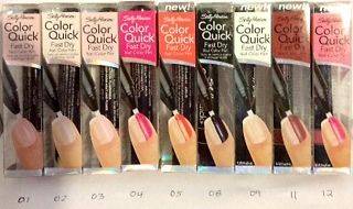   Color Quick Fast Dry Nail Color Pen *Choose Your Color* Mix Colors