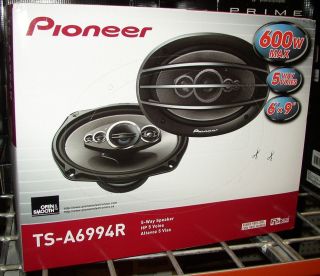 PIONEER 6X9 5 WAY CAR SPEAKERS NEW TS A6994R 600W TSA6994R
