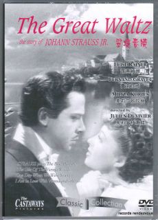 The Great Waltz DVD R0 Johann Strauss Luise Rainer Fernand Gravey 