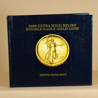 2009 ultra high relief double eagle gold coin in Coins US