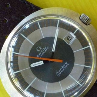 Classic Omega Geneve Dynamic 1970 vintage antique mens watch