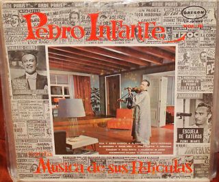 Pedro Infante   Musica De Sus Peliculas Vol 3 Lp VG++ 2