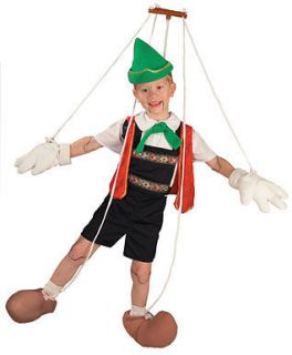 Puppet Pinocchio Childrens Halloween Costume