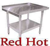 NEW RESTAURANT GRILL STAINLESS STEEL EQUIPMENT STAND 24 X 30 22057