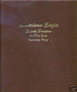   Coin Album 8182 American Silver Eagles includes PROOFS 2007 2009 Vol 2