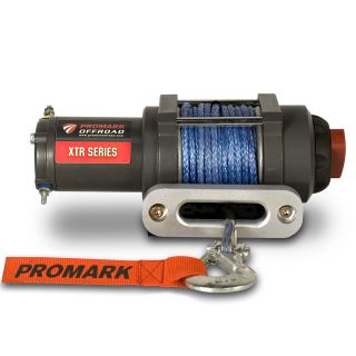 3000LB ATV Winch ProMark 3000 LB With Synthetic Rope Package and 
