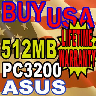 512mb ASUS P4P800S SE P4R800 VM P4S800D X RAM Memory