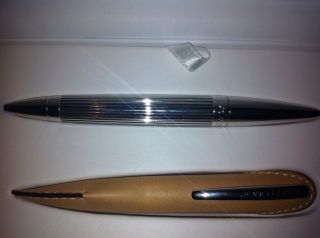 Jorg Hysek Ballpoint Pen *very rare brand new in box** Silver w 