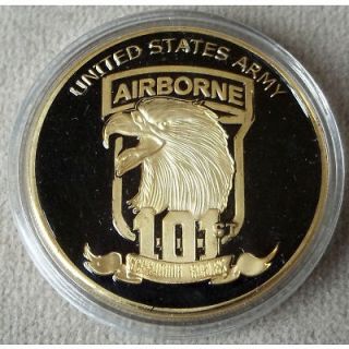 UNITED STATES AIRBORNE SCREAMING EAGLE CHALLENGE COIN