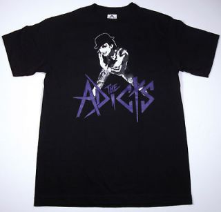 The ADICTS ADX Mens T shirt Punk Rock Band Tee New SzM