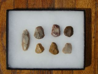 Arrowhead Artifact Paleo  Nice UNIQUE Tools From Colorado   (7 pieces 