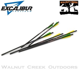Excalibur Firebolt 20 Carbon Crossbow Arrows 6 Pack #22CAV 6