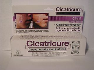 CICATRICURE GEL 60gr SCAR AND STRETCH MARK clarifier FAST SHIPPING 