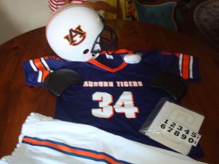 Auburn Tigers Franklin Uniform Jersey Helmet Set