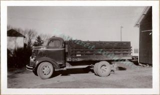 1941 1946 General Motors Co GMC Chevy COE Cab Over Livestock Stake 