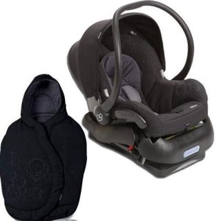 Maxi Cosi IC099APU Mico Infant Car Seat with Footmuff  Total Black